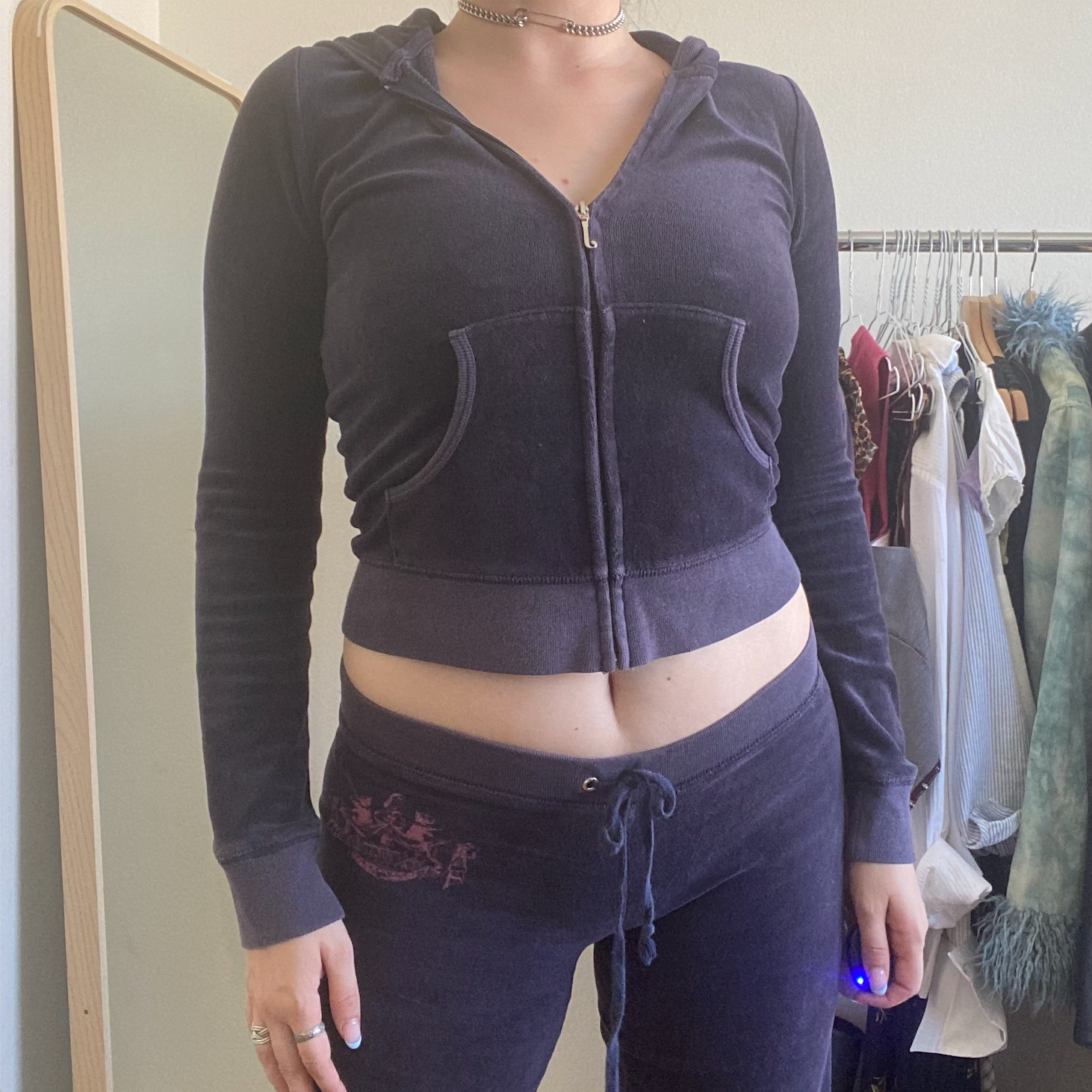 Vintage Y2K Juicy Couture Navy Tracksuit Set (S) – Michelle Vintage Y2K Juicy Couture Navy Tracksuit Set (S) – Michelle