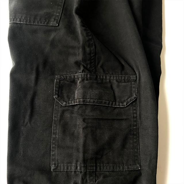 Vintage 90's Black Mid Waist Cargos (34 EU/UK 6)