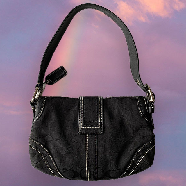 Coach black small purse | Small purse, Black coach purses, Purses