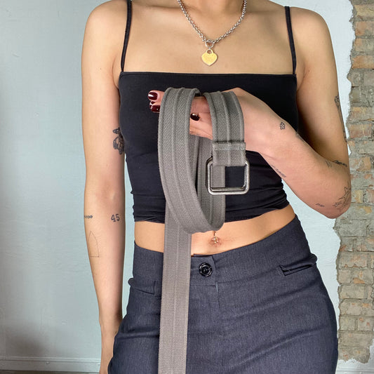 Vintage 2000's Streetwear Khaki Belt