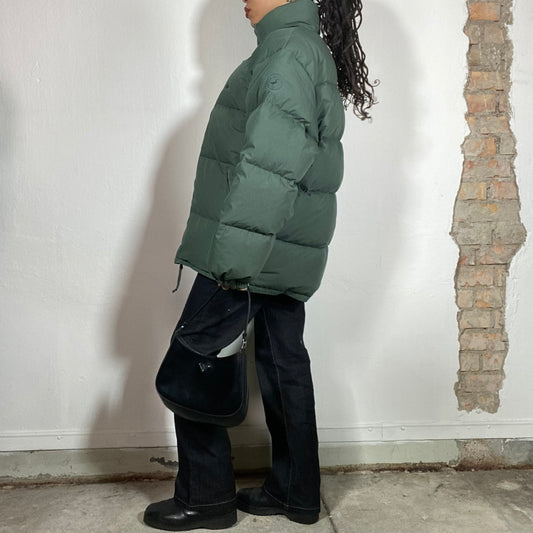 Vintage 90's Kappa Winter Green Puffer Jacket (L)