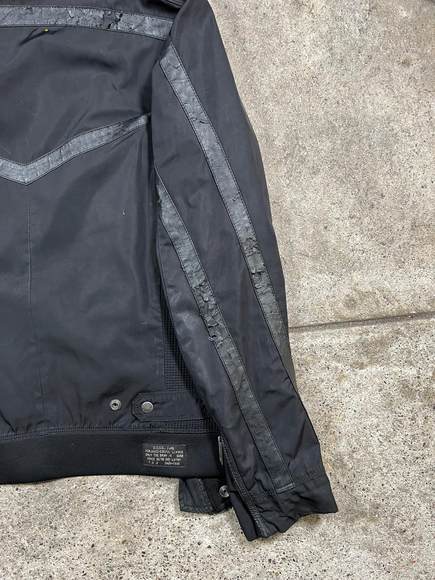 Vintage 90's Diesel Sporty Windbreaker 'Racer' Jacket (S)