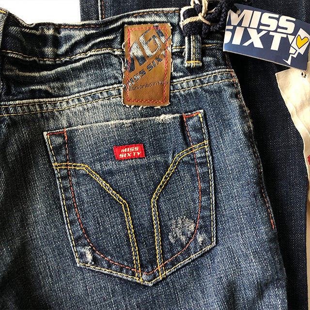 Vintage Y2K Miss Sixty Low Waist Bootcut Jeans (36 EU/UK 8)