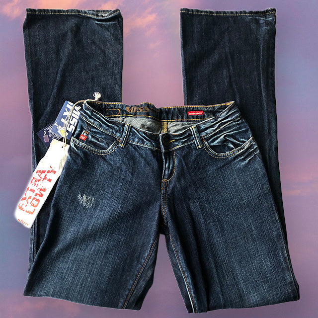 Vintage Y2K Miss Sixty Low Waist Bootcut Jeans (36 EU/UK 8)